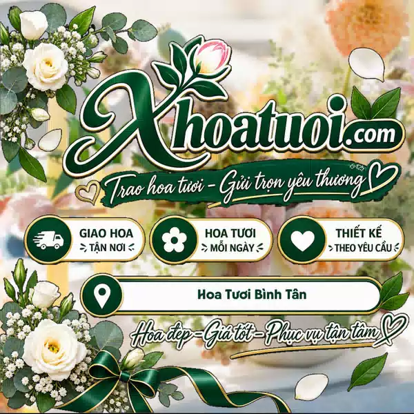 Shop Hoa Tươi Bình Tân, Đồng Nai - Đặt Hoa Giao Nhanh