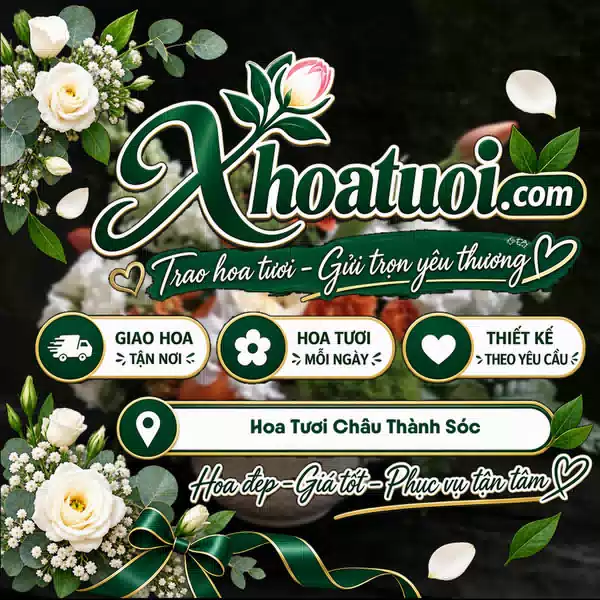 Shop Hoa Tươi Châu Thành Sóc Trăng, Cần Thơ - Đặt Hoa Giao Nhanh