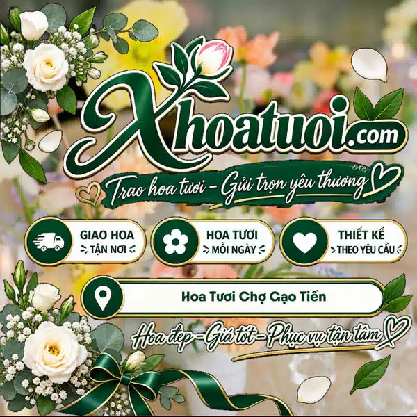 Shop Hoa Tươi Chợ Gạo Tiền Giang, Đồng Tháp - Đặt Hoa 247