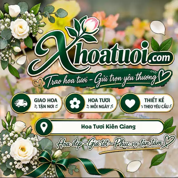 Shop Hoa Tươi Kiên Giang, An Giang - Đặt Hoa Online