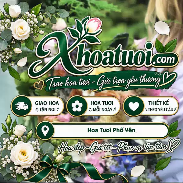 Shop Hoa Tươi Phổ Yên, Thái Nguyên - Đặt Hoa Giao Nhanh
