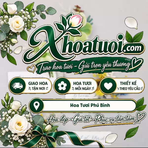Shop Hoa Tươi Phú Bình, Thái Nguyên - Đặt Hoa Online
