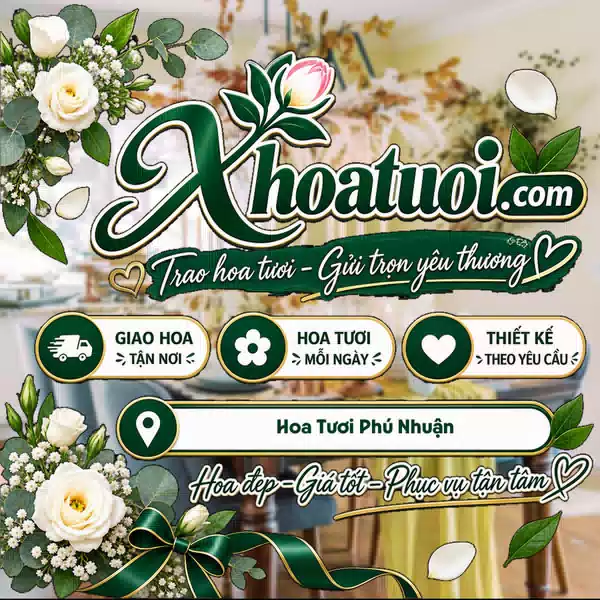 Shop Hoa Tươi Phú Nhuận, Hồ Chí Minh - Giao Hoa Nhanh Chóng