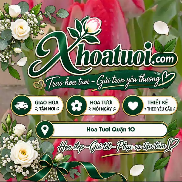 Shop Hoa Tươi Quận 10, Hồ Chí Minh - Giao Hoa Nhanh Chóng