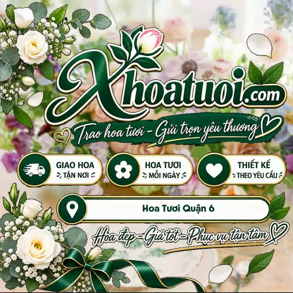 Shop Hoa Tươi Quận 6, Hồ Chí Minh - Giao Hoa Nhanh Chóng