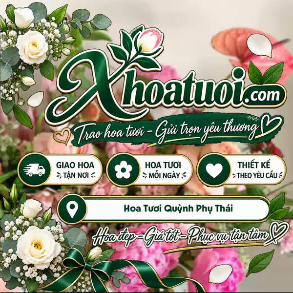 Shop Hoa Tươi Quỳnh Phụ Thái Bình, Hưng Yên - Đặt Hoa Giao Nhanh