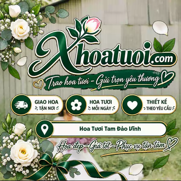 Shop Hoa Tươi Tam Đảo Vĩnh Phúc, Phú Thọ - Đặt Hoa 247