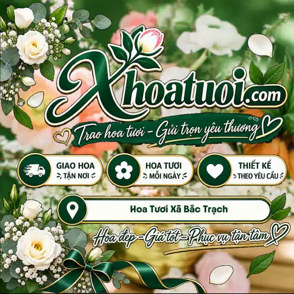 Shop Hoa Tươi Xã Bắc Trạch, Quảng Trị - Đặt Hoa Giao Nhanh