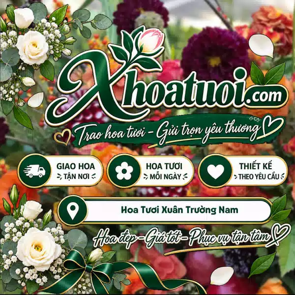 Shop Hoa Tươi Xuân Trường Nam Định, Ninh Bình - Giao Hoa Nhanh Chóng