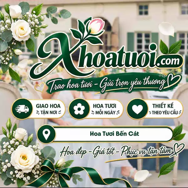 Shop Hoa Tươi Bến Cát | Đặt Hoa Giao Tận Nơi