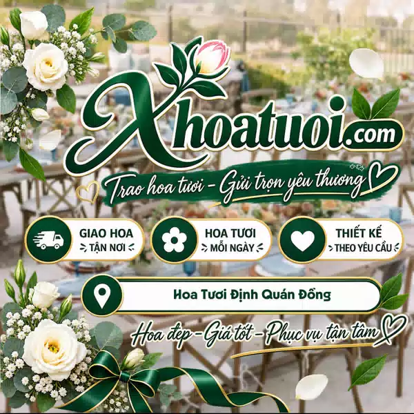 Shop Hoa Tươi Định Quán, Đồng Nai | Giao Hoa Theo Yêu Cầu