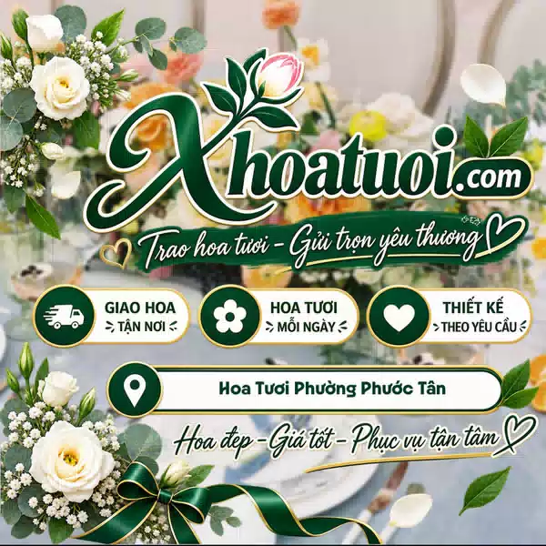 Shop Hoa Tươi Phường Phước Tân, Đồng Nai | Đặt Hoa Online 247