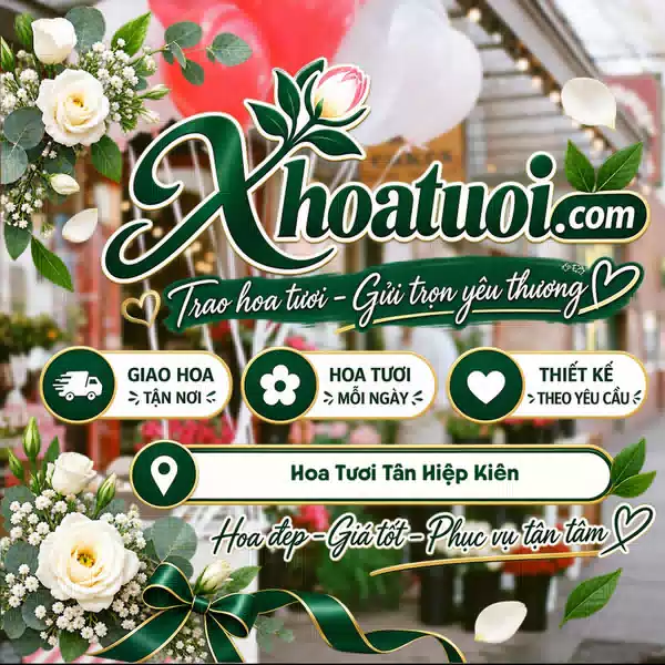 Shop Hoa Tươi Tân Hiệp, Kiên Giang | Đặt Hoa Giao Tận Nơi