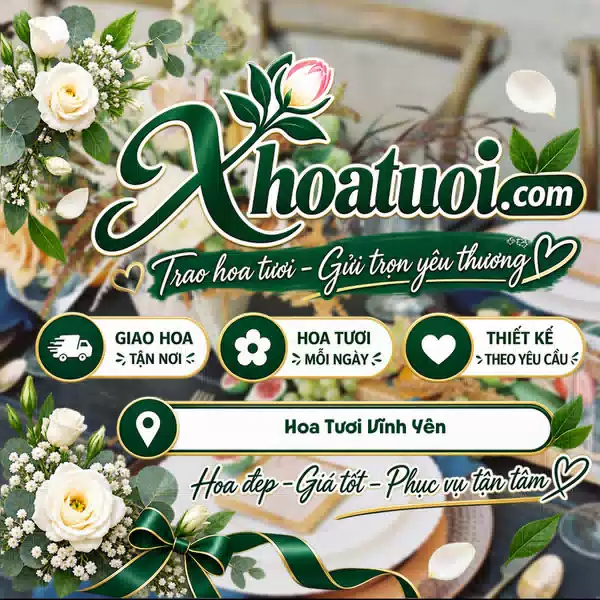 Shop Hoa Tươi Vĩnh Yên | Đặt Hoa Giao Tận Nơi