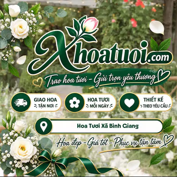 Shop Hoa Tươi Xã Bình Giang An Giang - Giao Hoa Tận Nơi