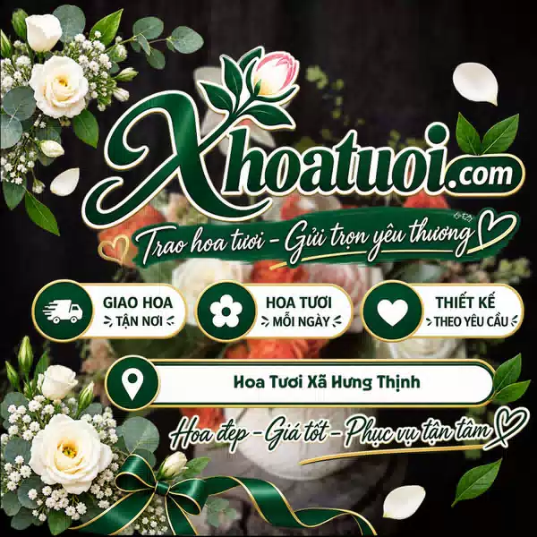 Shop Hoa Tươi Xã Hưng Thịnh, Đồng Nai | Đặt Hoa Theo Yêu Cầu