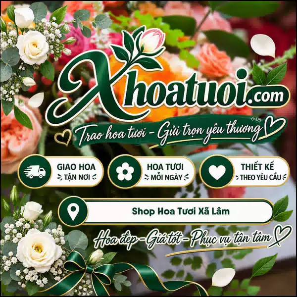 Shop Hoa Tươi Xã Lâm Tân Cần Thơ - Giao Hoa Tận Nơi