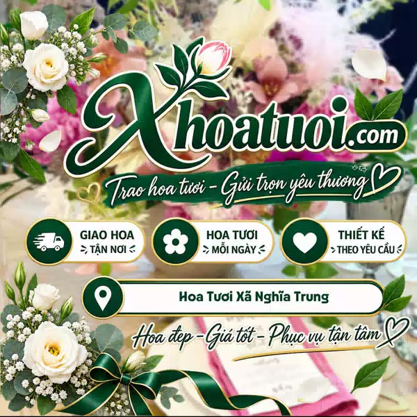 Shop Hoa Tươi Xã Nghĩa Trung, Đồng Nai | Giao Hoa Theo Yêu Cầu