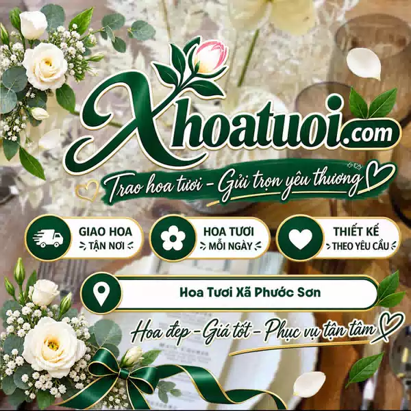 Shop Hoa Tươi Xã Phước Sơn, Đồng Nai | Đặt Hoa Giao Tận Nơi