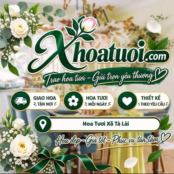 Shop Hoa Tươi Xã Tà Lài, Đồng Nai | Đặt Hoa Theo Yêu Cầu