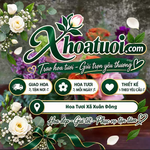 Shop Hoa Tươi Xã Xuân Đông, Đồng Nai | Đặt Hoa Giao Tận Nơi