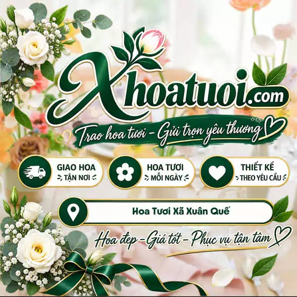 Shop Hoa Tươi Xã Xuân Quế, Đồng Nai | Đặt Hoa Online 247